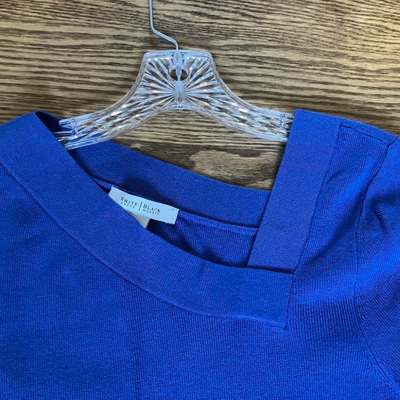 Long sleeve sweater, asymmetrical, neckline, size L - Picture 2 of 7